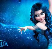 Frozen’s Elsa Water Version
