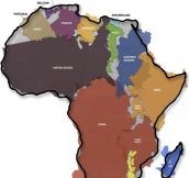 Never Realized How Big Africa Really Is
