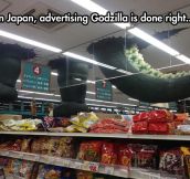 Godzilla Advertising Done Right