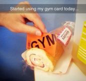 Giving Some Use To My Gym Membership