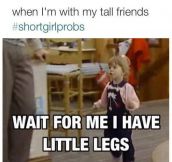 Short Girls Problems