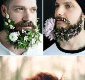 Men With Fabulous Flower Beards