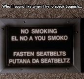 Trying To Speak Spanish