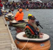 Pumpkin Boat Race