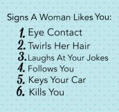 Signs A Woman Likes You