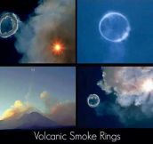 Smoke Rings Sent Into Space