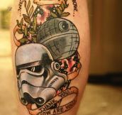 My first Star Wars tattoo.