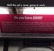 ADHD’s Ad Irony