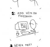 Illustrated Guide Of How To Make Friends