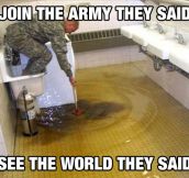 The Joyful Life Of A Soldier