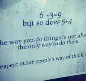 Respect Other People’s Way Of Thinking