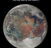 The Moon’s True Size