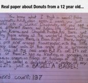 This Kid Won’t Be Fooled By Your Fake Donuts