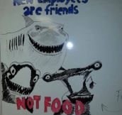Friends Are Not Food