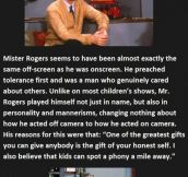 I Knew Mr Rogers Was Awesome, But This Is Just Special.