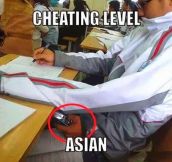 The Cheating Level Is Strong With This One