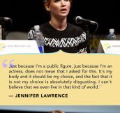 Jennifer Lawrence Talks About Her Photos