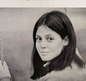 Sigourney Weaver’s Yearbook Picture