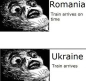 Trains In Different Countries
