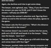 How To Deal With A Lawyer. This Is Perfect.
