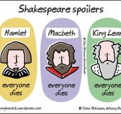 Shakespeare Spoilers