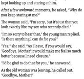 An Old Lady Recalls A Young Man As His Son. What Happens Next Is Unbelievable.