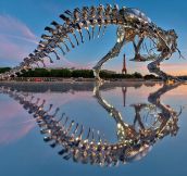 Full-Scale T-Rex In Paris