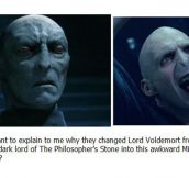 Lord Voldemort Transformation