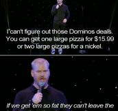 Domino’s Effect by Jim Gaffigan