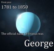 Uranus’ Original Name