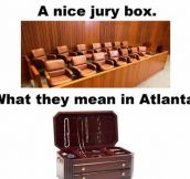 Jury Box In Atlanta