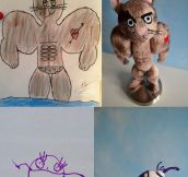 Artist Transforms Kids Drawings Into Plush Toys