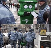 Greenpeace In Russia