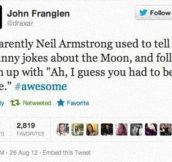 Neil Armstrong’s Humor
