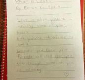Can You Believe A 6 Year Old Wrote This?