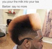 This Barber Nailed It