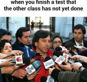 When You Finish A Test