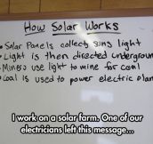 I Think We’re Missing The Point Of Solar Energy