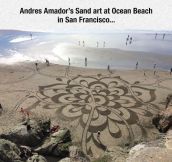 Sand Art Taken To The Next Level