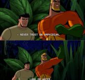 Aquaman Has Important Advice