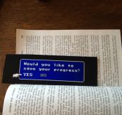 The Best Bookmark Ever
