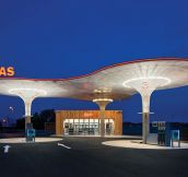 Futuristic Gas Station In Slovakia