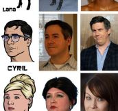 The Cast Of Archer