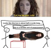 I Don’t Think This Is Working Out, Lorde