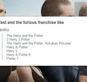 If Harry Potter Movies Were Named Like ‘Fast And The Furious’