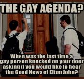 Gay Agenda Worshipers