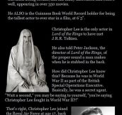 The Awesome Christopher Lee