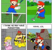 Mario Has Been Living The Life