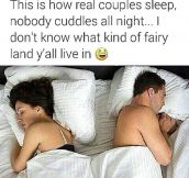 How Couples Sleep In Real Life