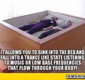 Sonic Bed With Speakers
